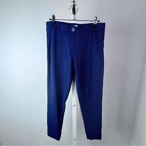 BETABRAND Heartline Classic office Dress Pants navy blue women’s size Medium